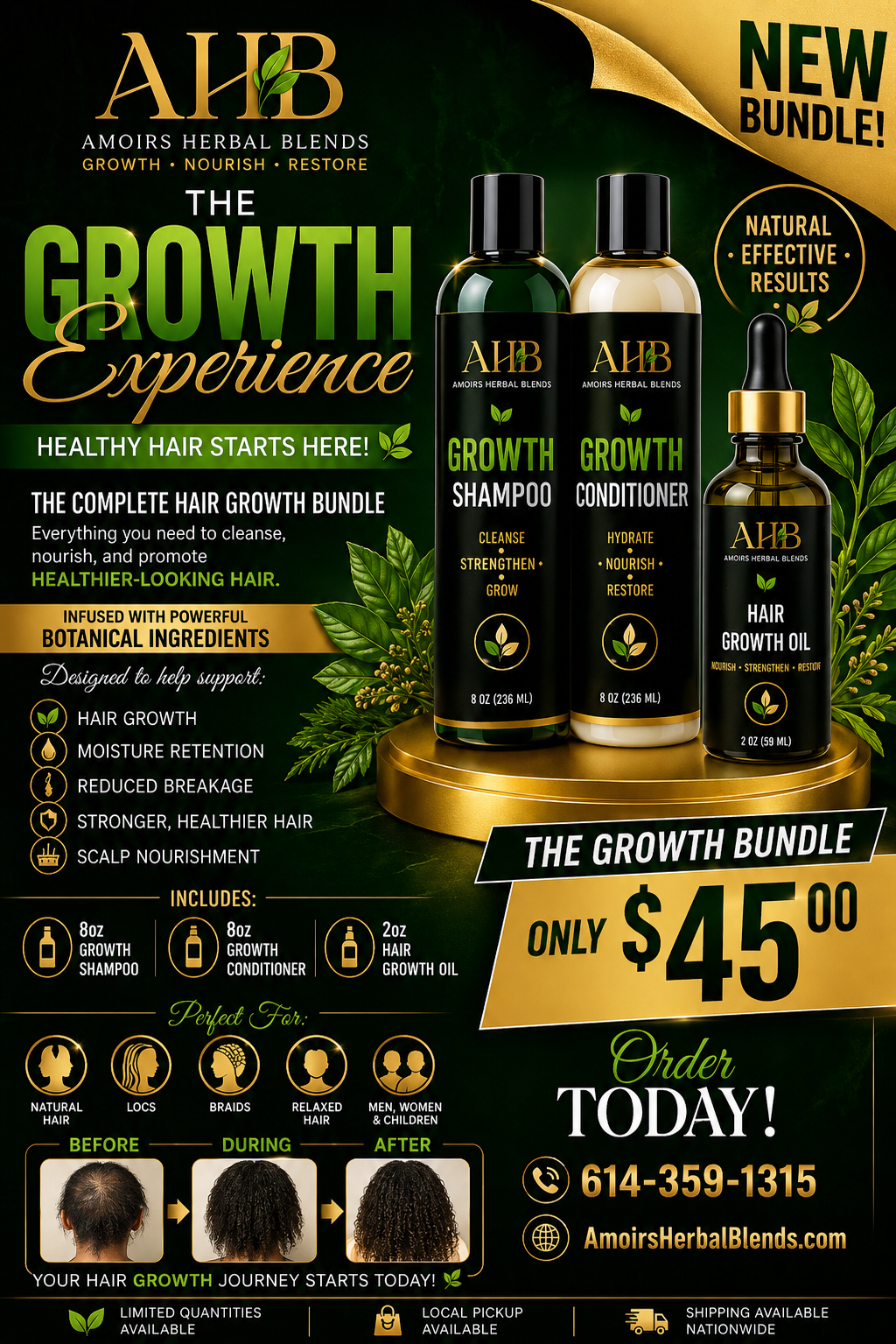 AHB HAIR CARE BUNDLE