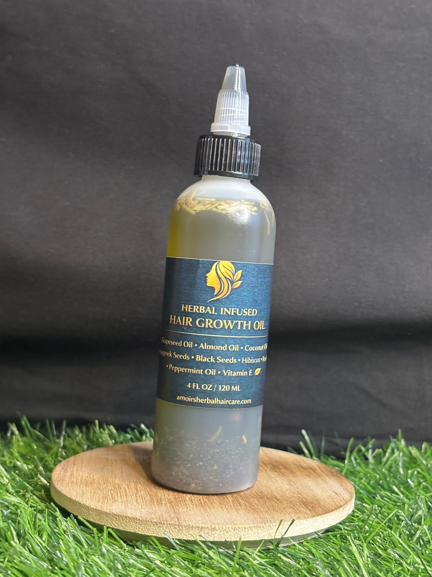 4oz herbal hair growth oil